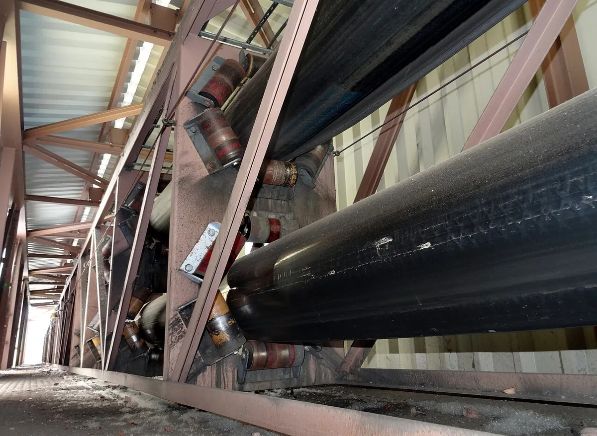 Conveyor spares & components — industrial application photograph